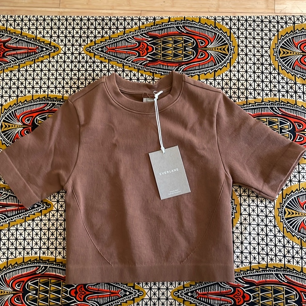 New Everlane “The Seamless Tee” with tags on xs/s.